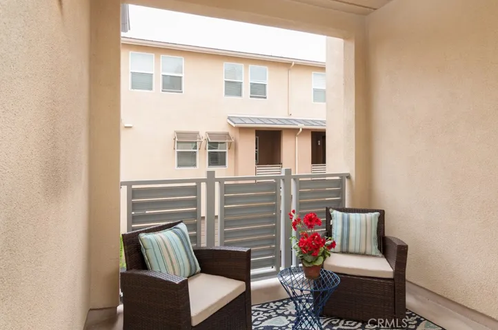 Private outdoor deck offers the perfect space to enjoy morning coffee or unwind at the end of the day.