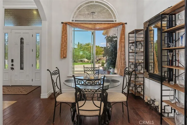 Formal dining area