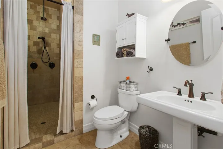 Guest bath with walk-in shower