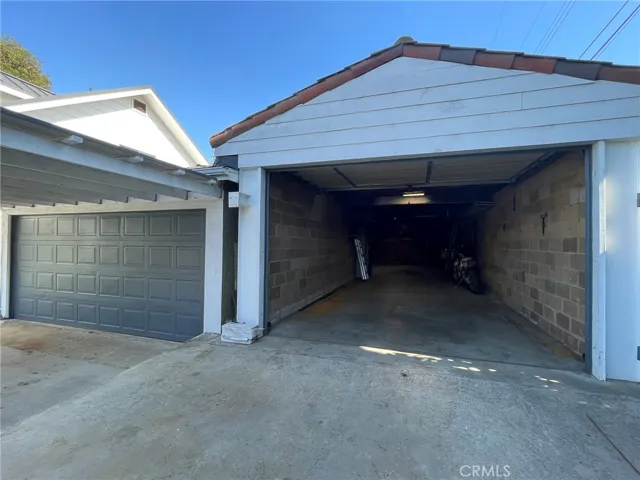 #2 LARGE GARAGE - PERMITTED 1,200 SF as per Appraiser. PERMITTED AS "HOBBY SHED" which is Auxiliary Garage used for vehicle, storage work and hobby space.