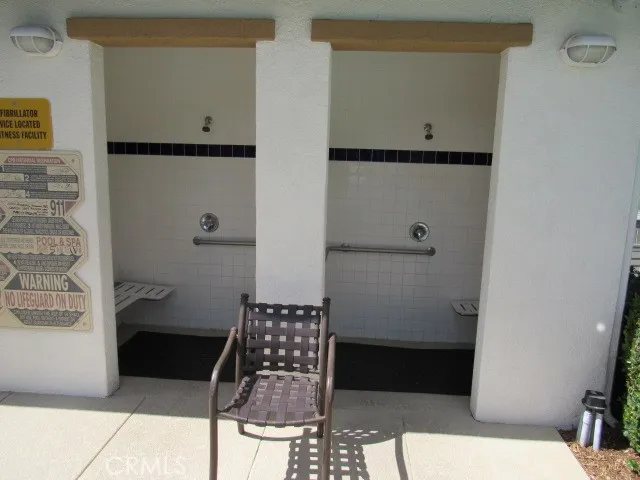 poolside showers