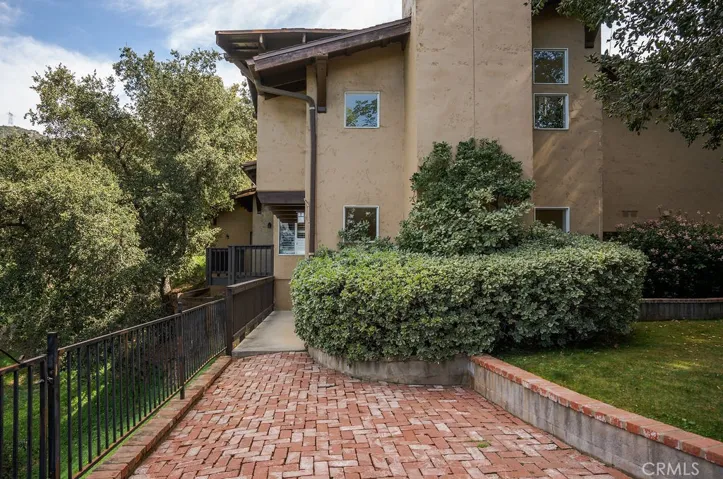 Back and side yard