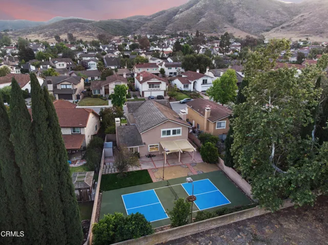 Aerial Backyard View