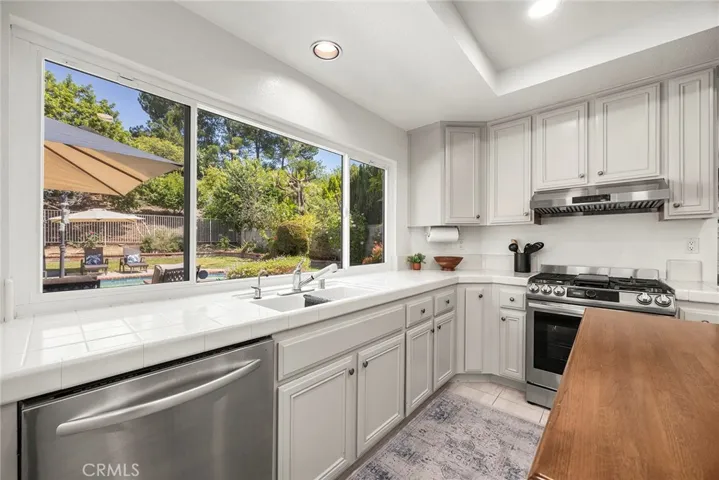 You won’t feel confined when you have a wall of windows with views of the backyard.
