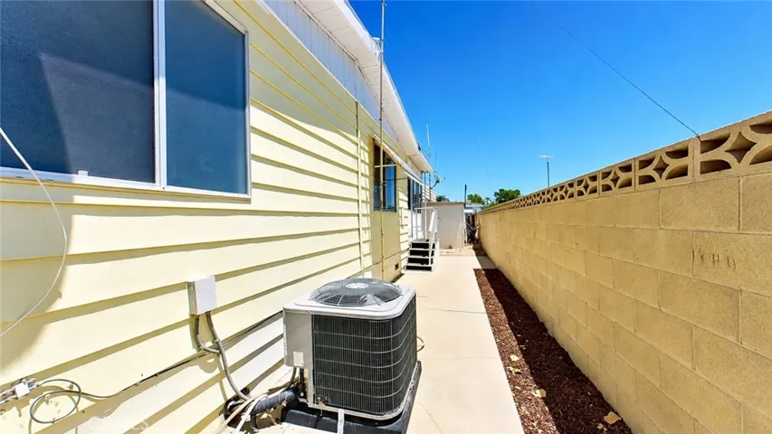 Rear of home