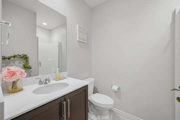 Downstairs Full Bathroom with walk in shower