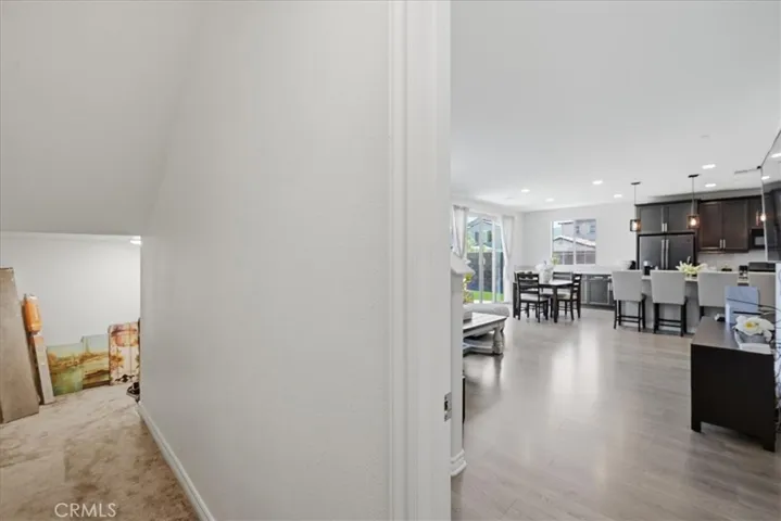 Closet under stairway