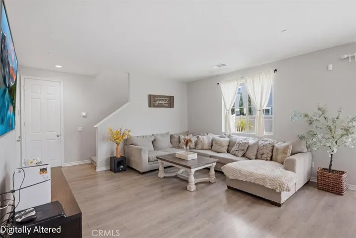 Digitally Altered-Living Room