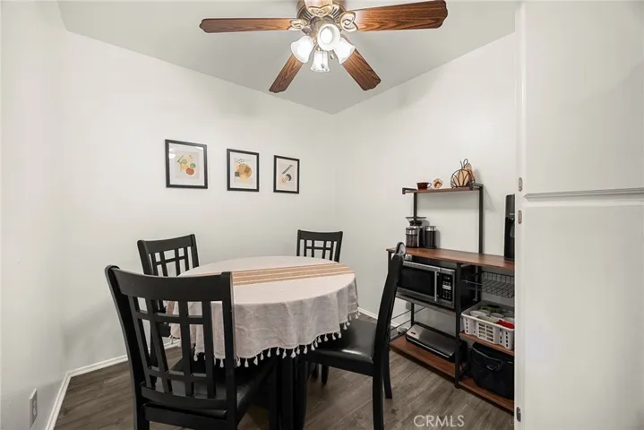 Dedicated dining area adjacent to the kitchen making it ideal for everyday meals or casual entertaining.