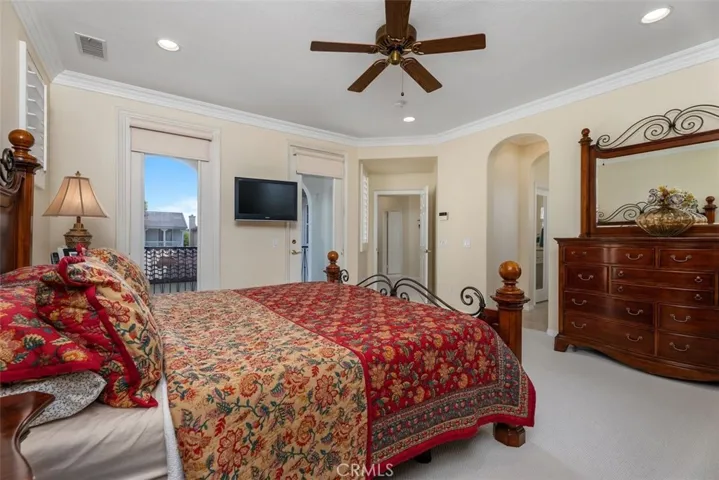 Primary Suite with Covered Balcony