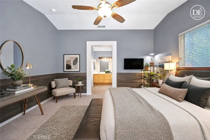 Digitally Enhanced - Primary Bedroom
