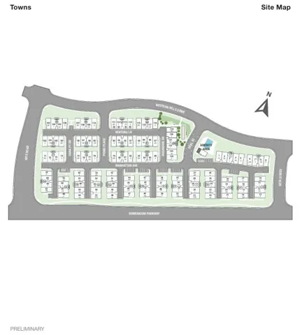 Towns Site Map