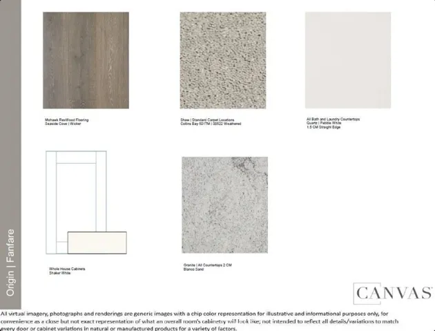 32718 Ventura Lane design selections! This home is currently under construction and selections are subject to change.