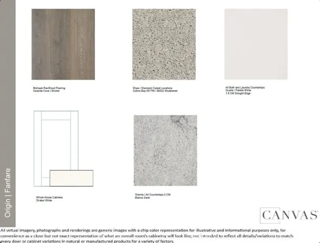 32718 Ventura Lane design selections! This home is currently under construction and selections are subject to change.