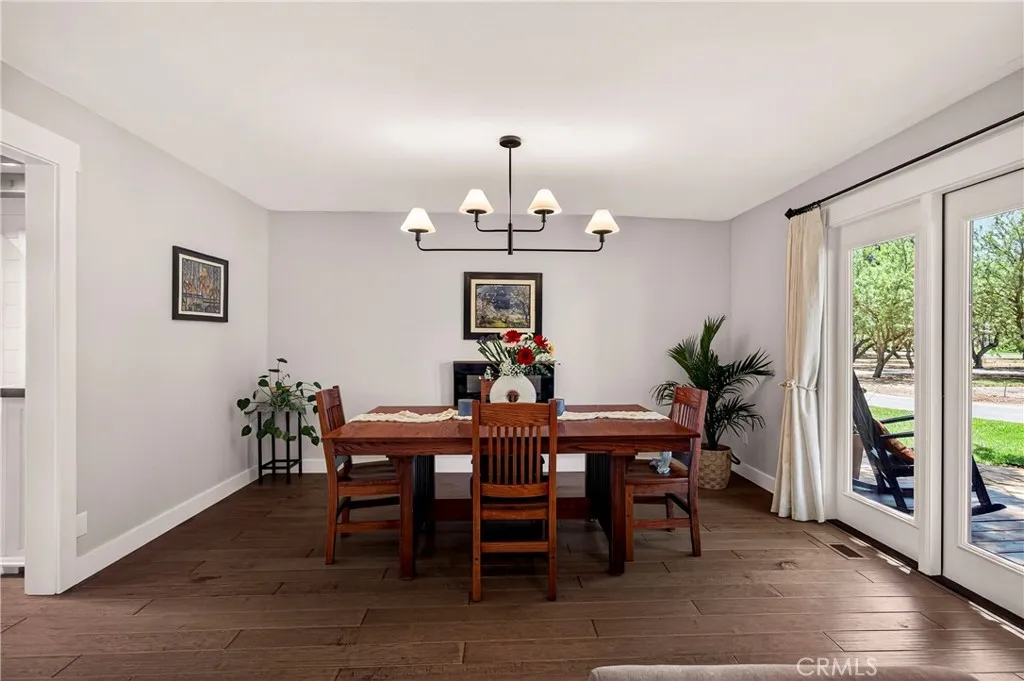 Dining area open to Living Room