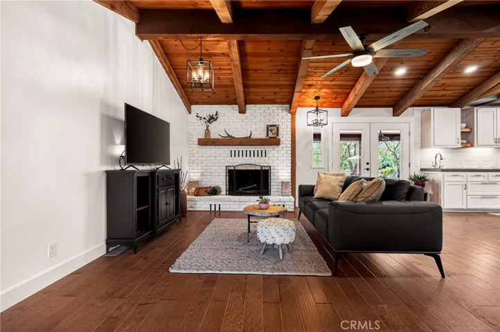 Family Room with FP