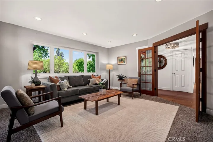 Living room with glass french doors to close​​‌​​​​‌​​‌‌​​‌​​​‌‌​​​‌​​‌‌​​‌‌​​‌‌​​​​ off