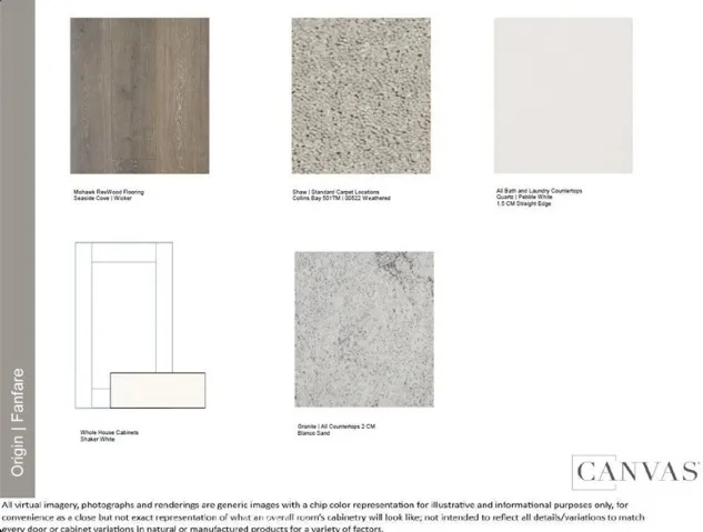 32742 Ventura Lane design selections! This home is currently under construction and selections are subject to change.