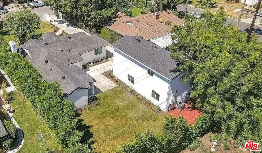 Aerial view of the Property