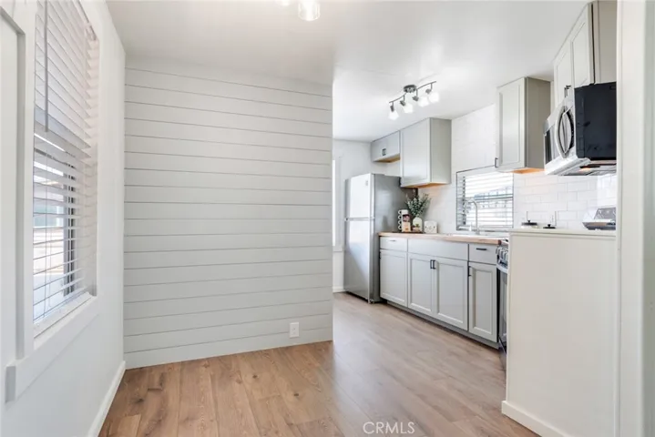 Wood accent walls