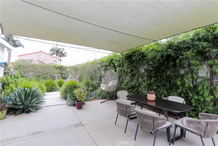 Private Rear Patio
