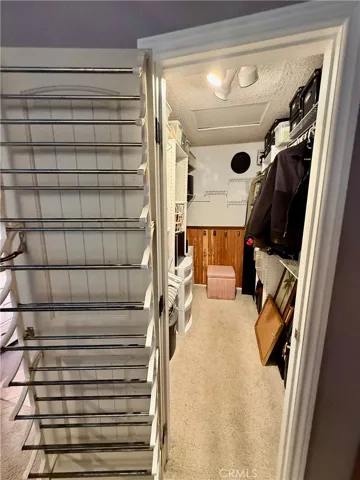 Primary walk-in closet