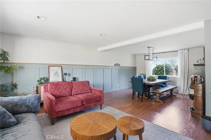Front Living Room With Dining Area In Background