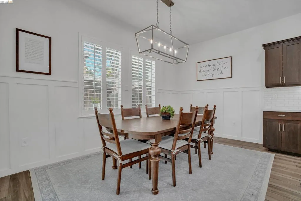 Dining Space next to Kitchen