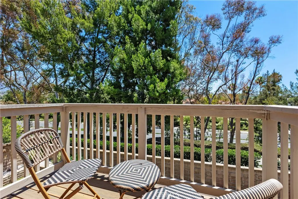 Primary bedroom balcony