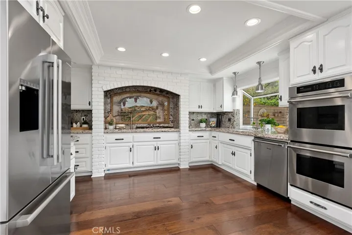 Large open kitchen