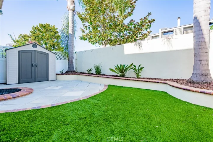 Storage shed included