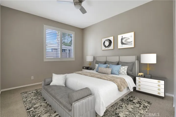 second bedroom virtually staged