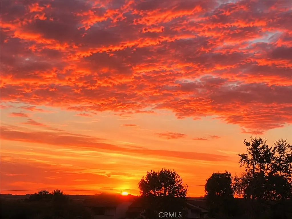 Sunset from front deck