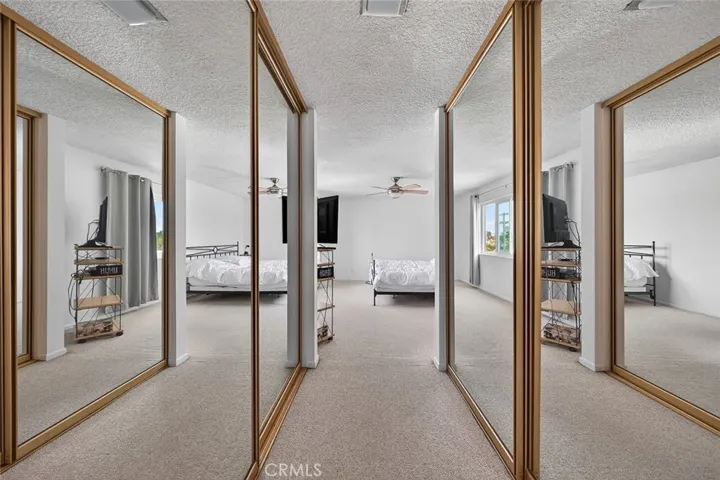 Double Mirrored Closets in primary