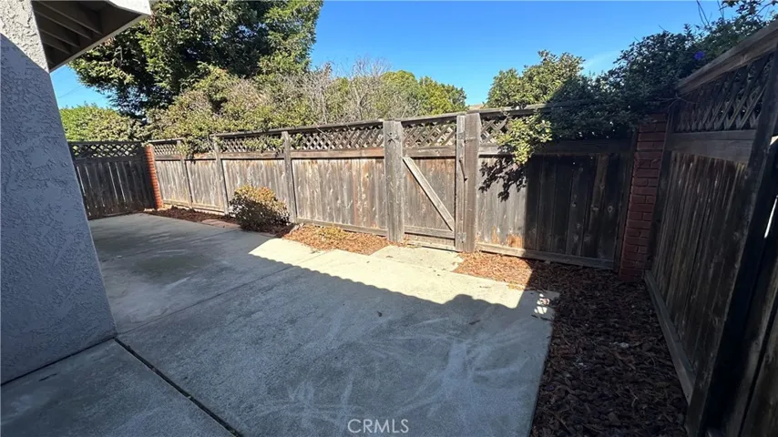 Your private gate for direct access to the street parking.