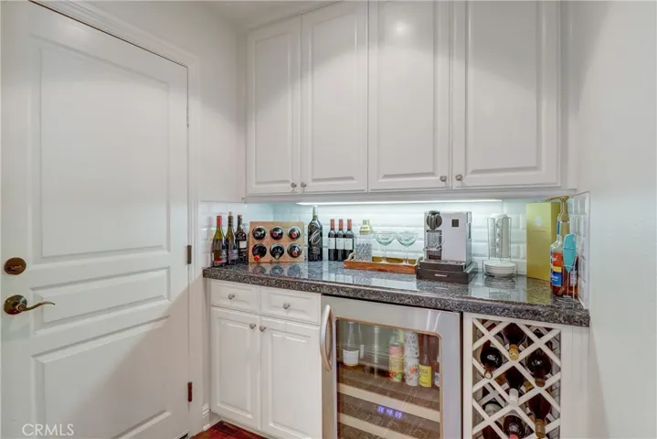 wine bar area