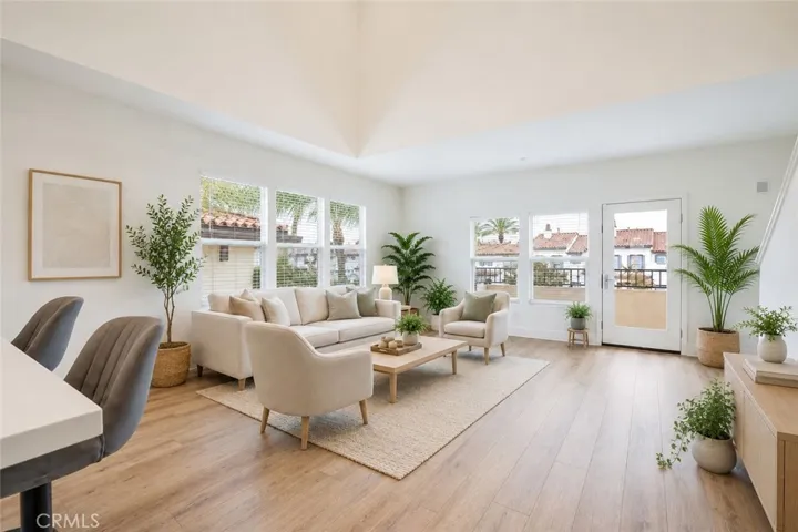 "Virtually Staged" Living Room