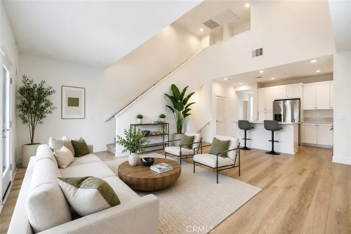 "Virtually Staged" Living Room