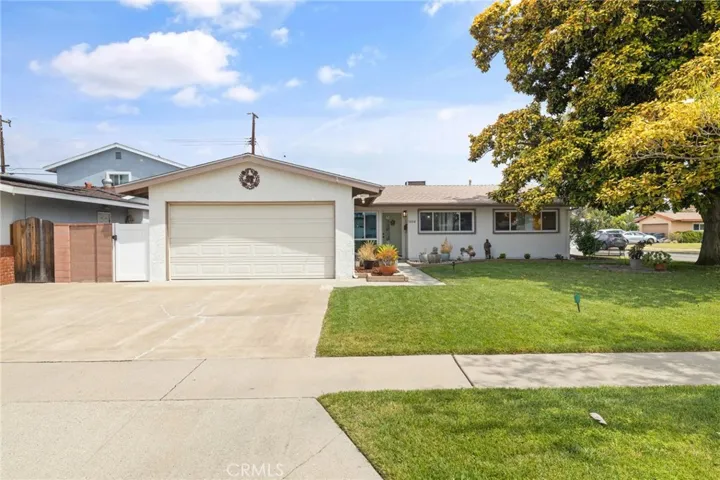Extra wide driveway