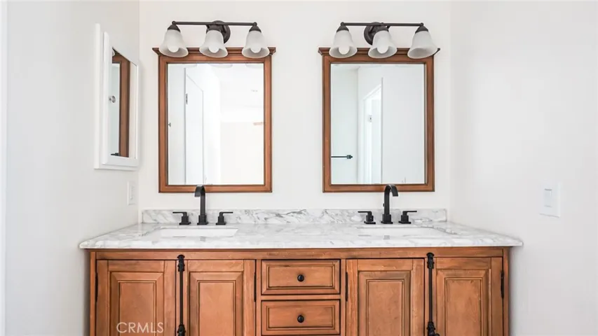 Main Bathroom with Dual Sink