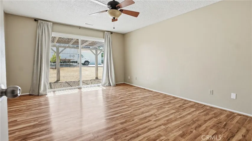 Master Suit with Sliding Door