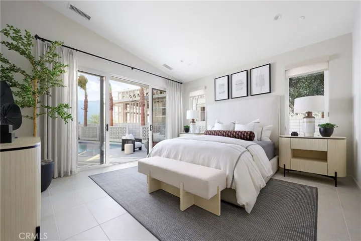 Model Primary Bedroom Rendering