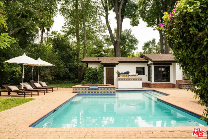 Pool and Backyard