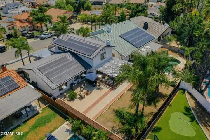 Arial Shot Backyard