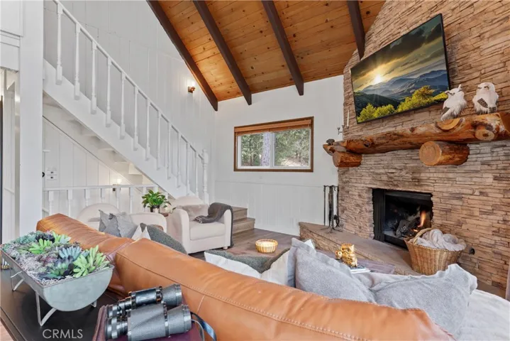 GO Upstairs from Living room to 2nd floor