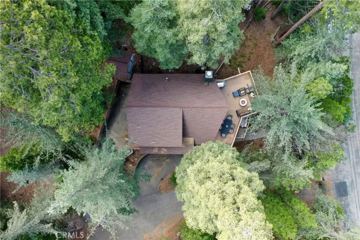Drone view of home.