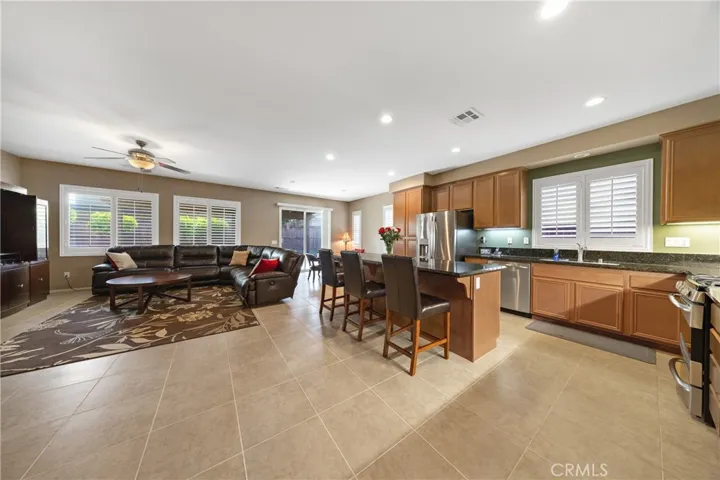 Open Kitchen & Family Room