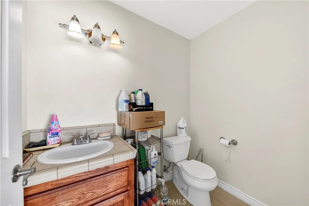 Bathroom in Garage