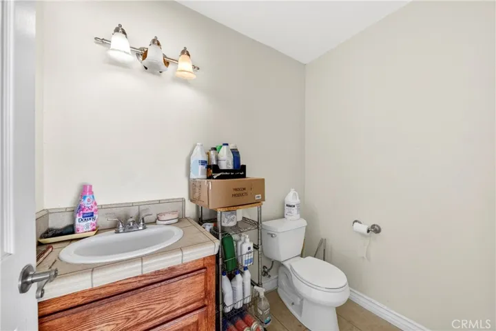 Bathroom in Garage