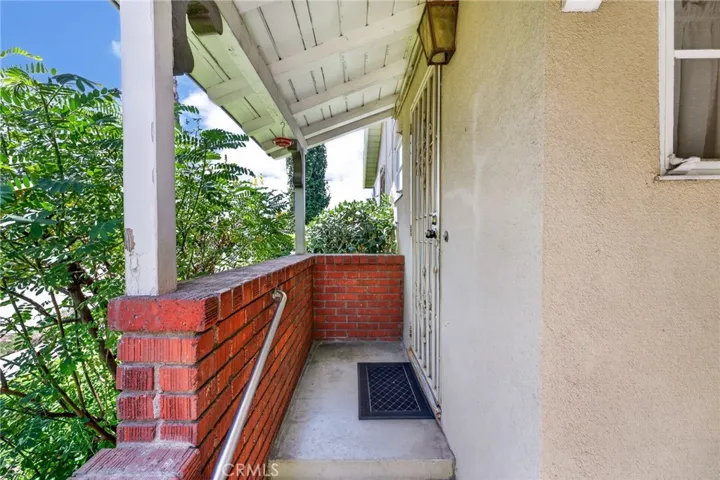 Back entrance